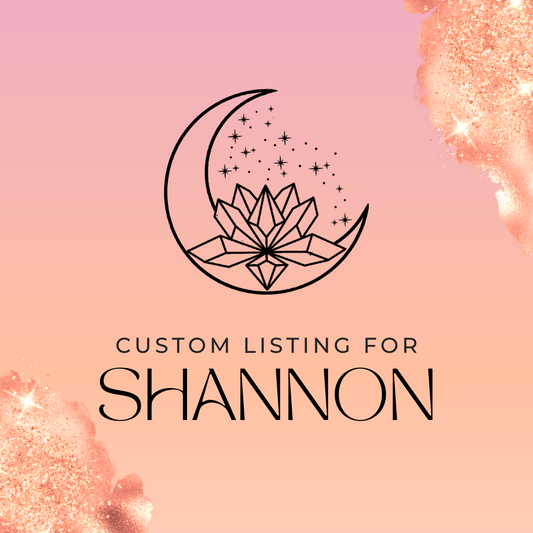 Custom Listing for Shannon